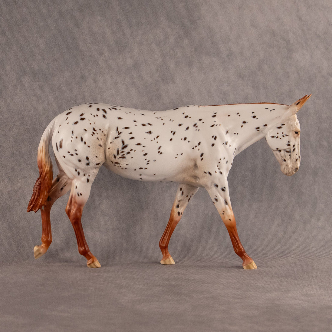 Parchment Flockie OOAK Large Mule by Dawn Quick EQ26