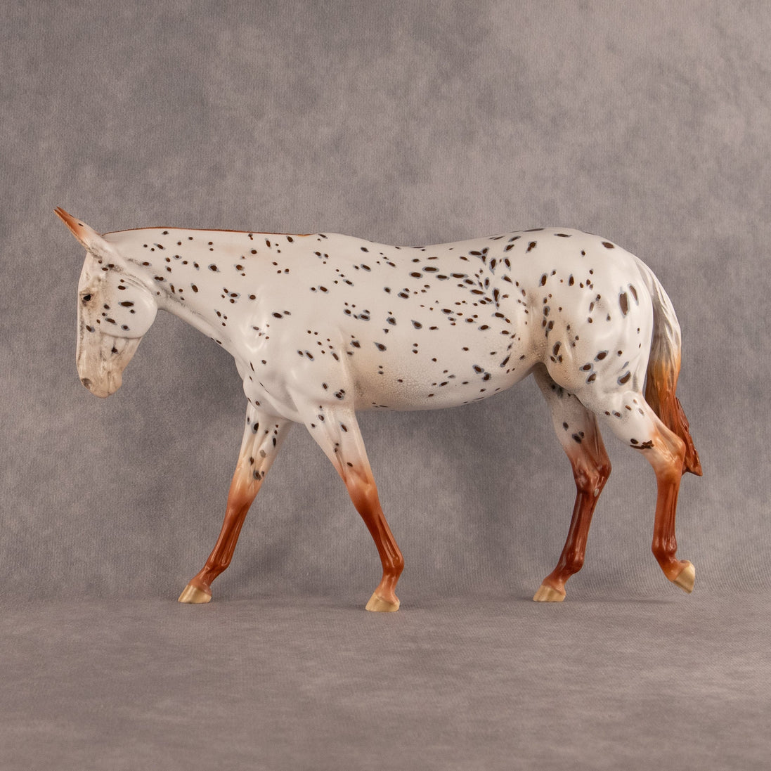 Parchment Flockie OOAK Large Mule by Dawn Quick EQ26