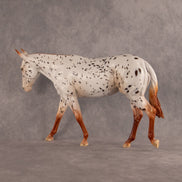 Parchment Flockie OOAK Large Mule by Dawn Quick EQ26