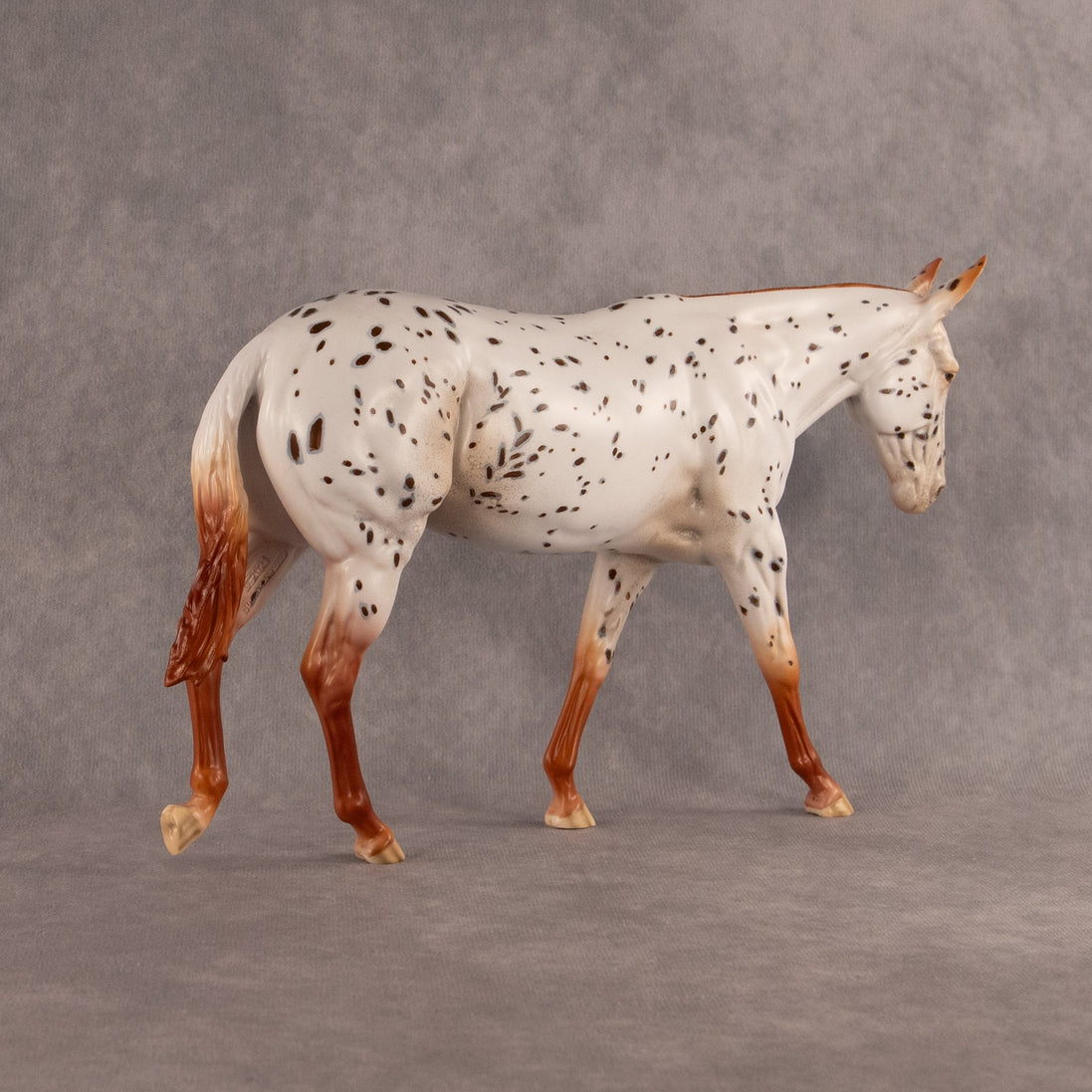 Parchment Flockie OOAK Large Mule by Dawn Quick EQ26