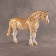Peach OOAK FCM Bunny by Erin Corbett EQ26