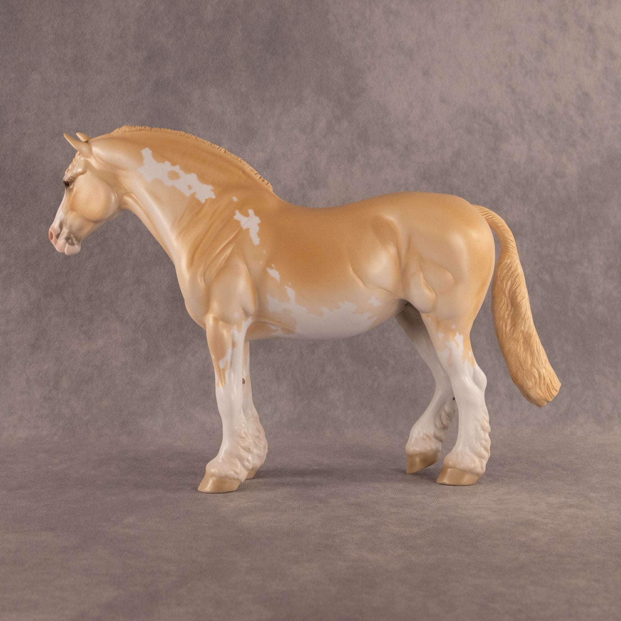 Peach OOAK FCM Bunny by Erin Corbett EQ26