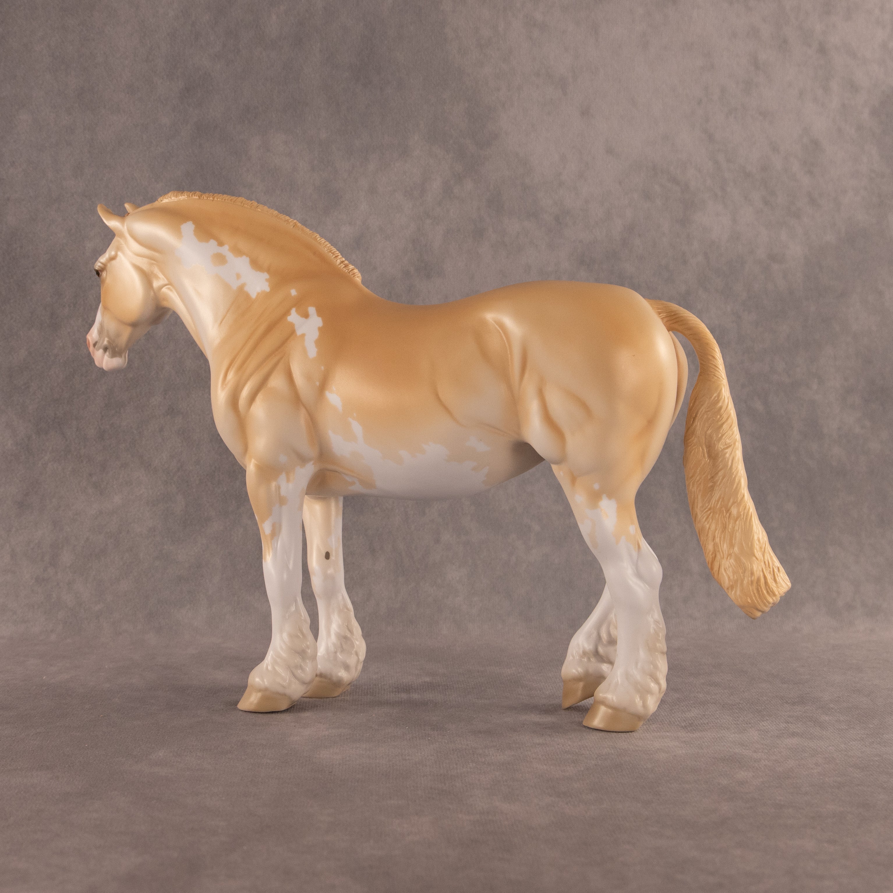Peach OOAK FCM Bunny by Erin Corbett EQ26