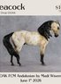 Peacock OOAK FCM Andalusian by Madi Wiseman DDOOAKs26