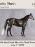 Flocky Slush OOAK Ideal Stock Horse by Madi Wiseman DDOOAKs26
