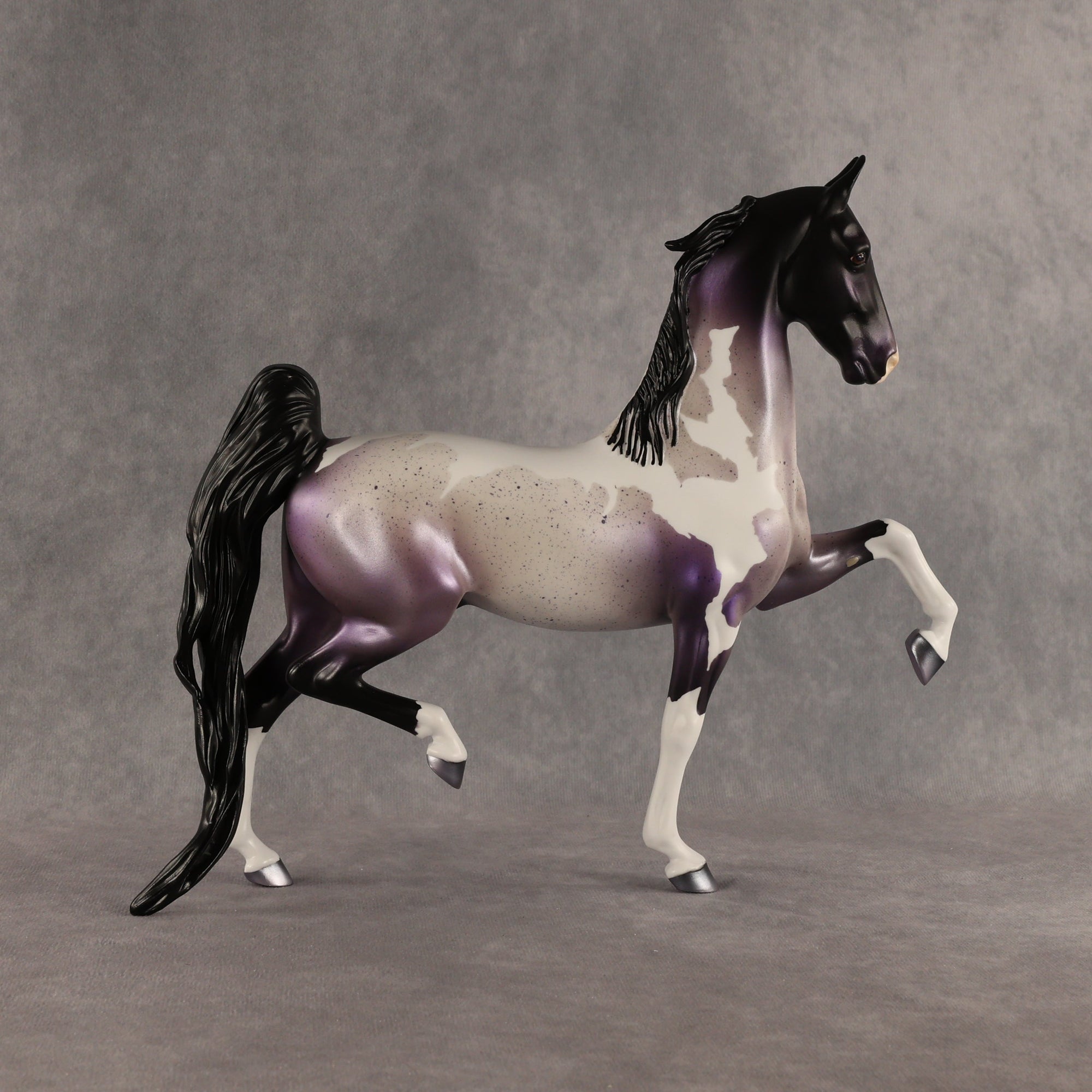 Pearlescent Blitz OOAK Saddlebred by Alex Fortman SHCF26