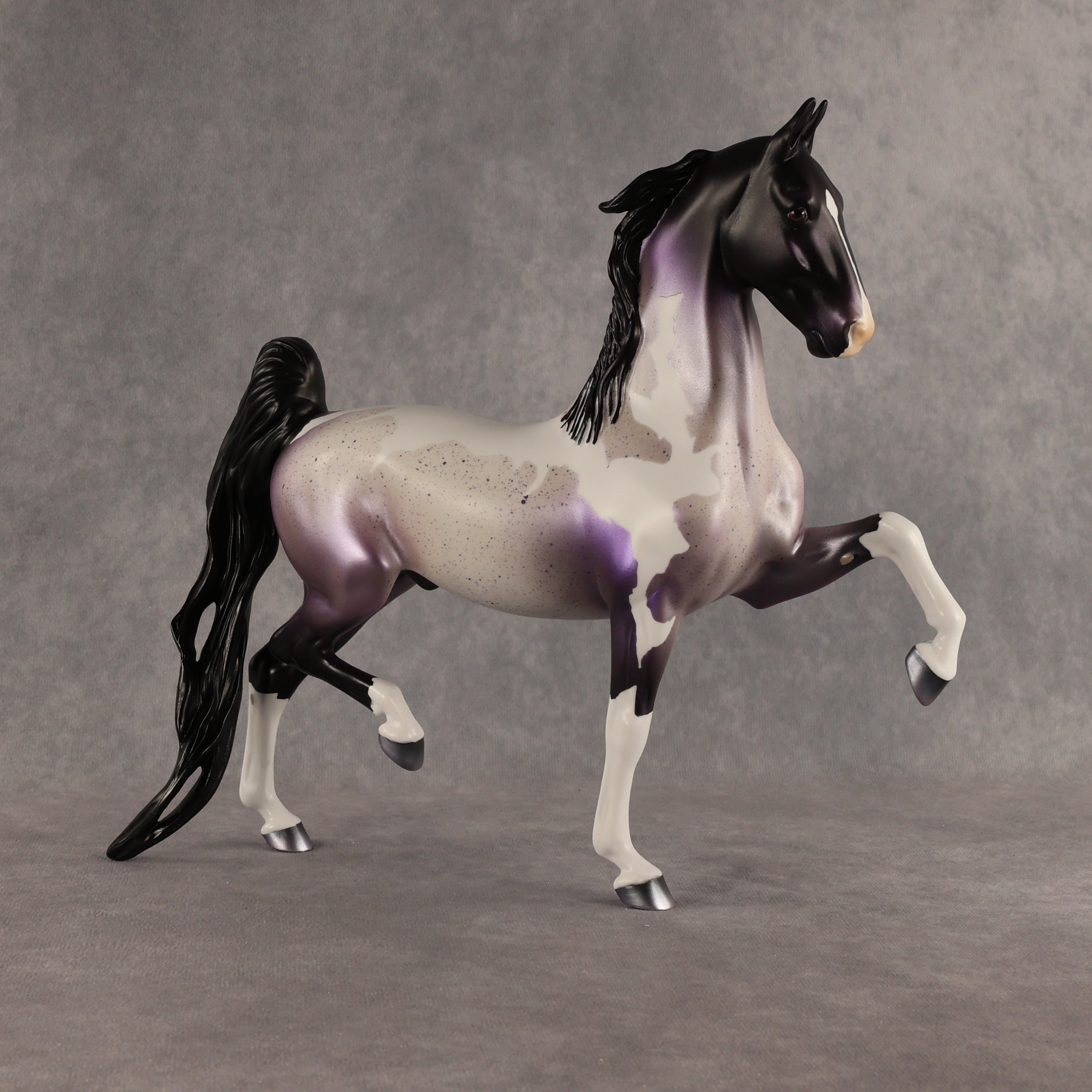 Pearlescent Blitz OOAK Saddlebred by Alex Fortman SHCF26