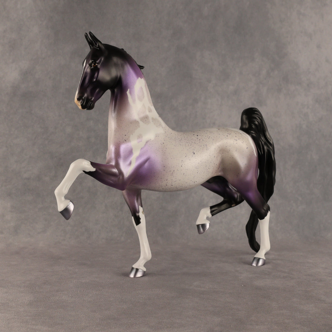 Pearlescent Blitz OOAK Saddlebred by Alex Fortman SHCF26