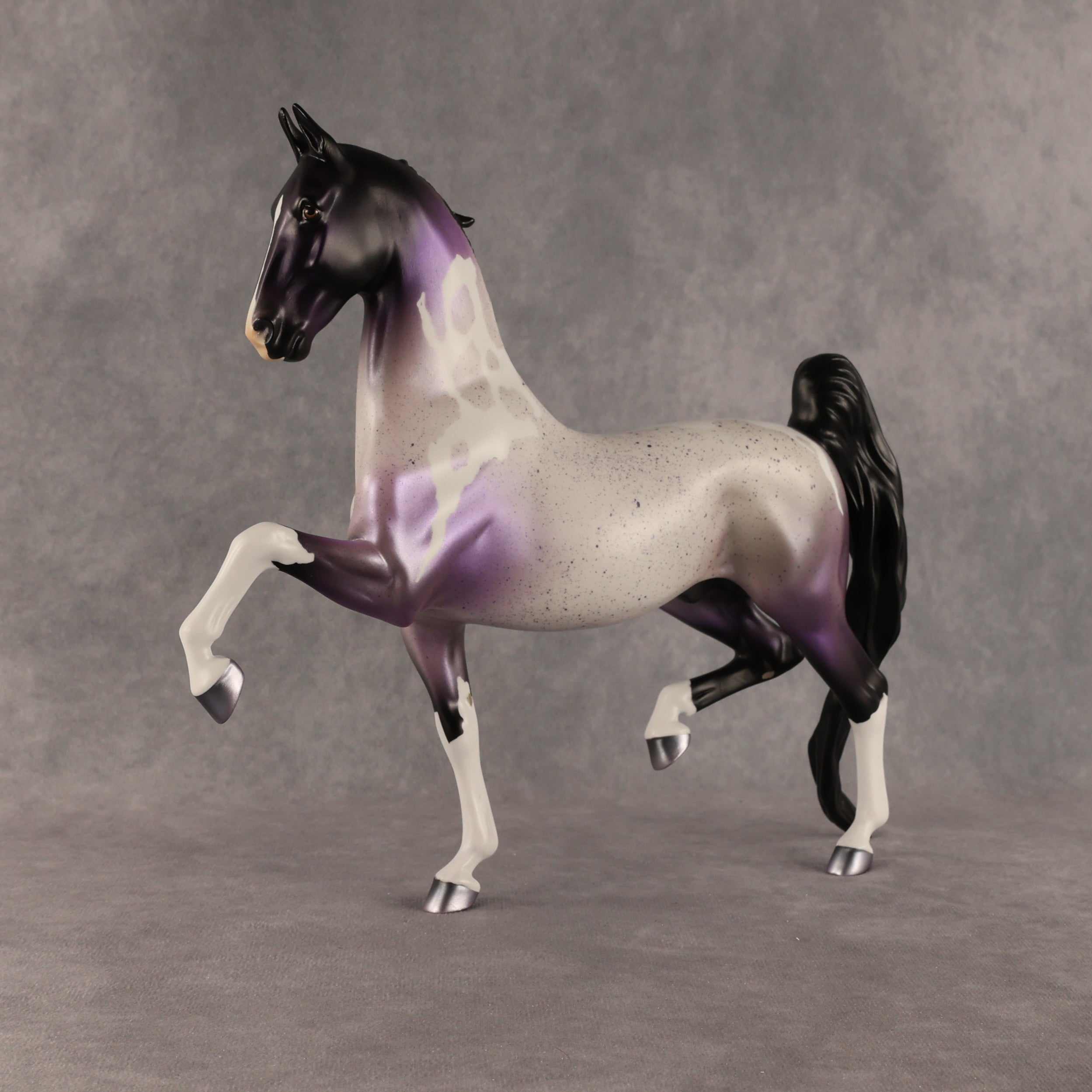 Pearlescent Blitz OOAK Saddlebred by Alex Fortman SHCF26