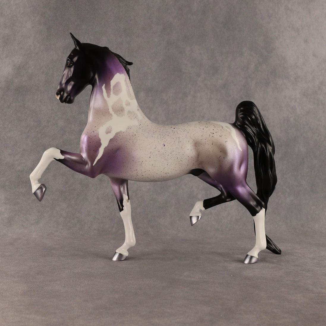 Pearlescent Blitz OOAK Saddlebred by Alex Fortman SHCF26