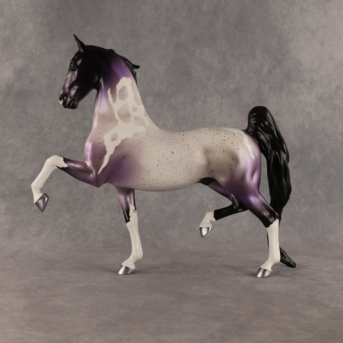Pearlescent Blitz OOAK Saddlebred by Alex Fortman SHCF26