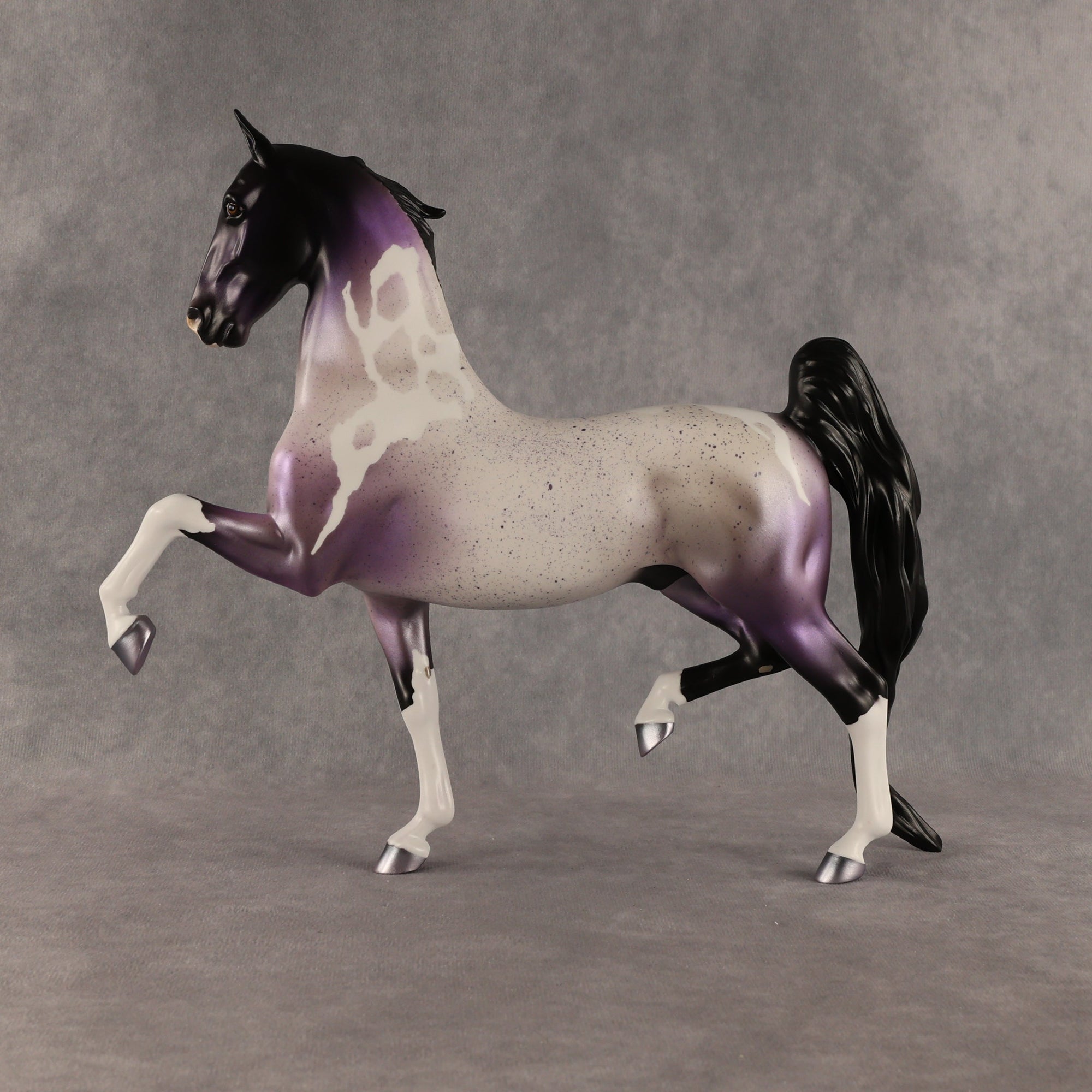 Pearlescent Blitz OOAK Saddlebred by Alex Fortman SHCF26
