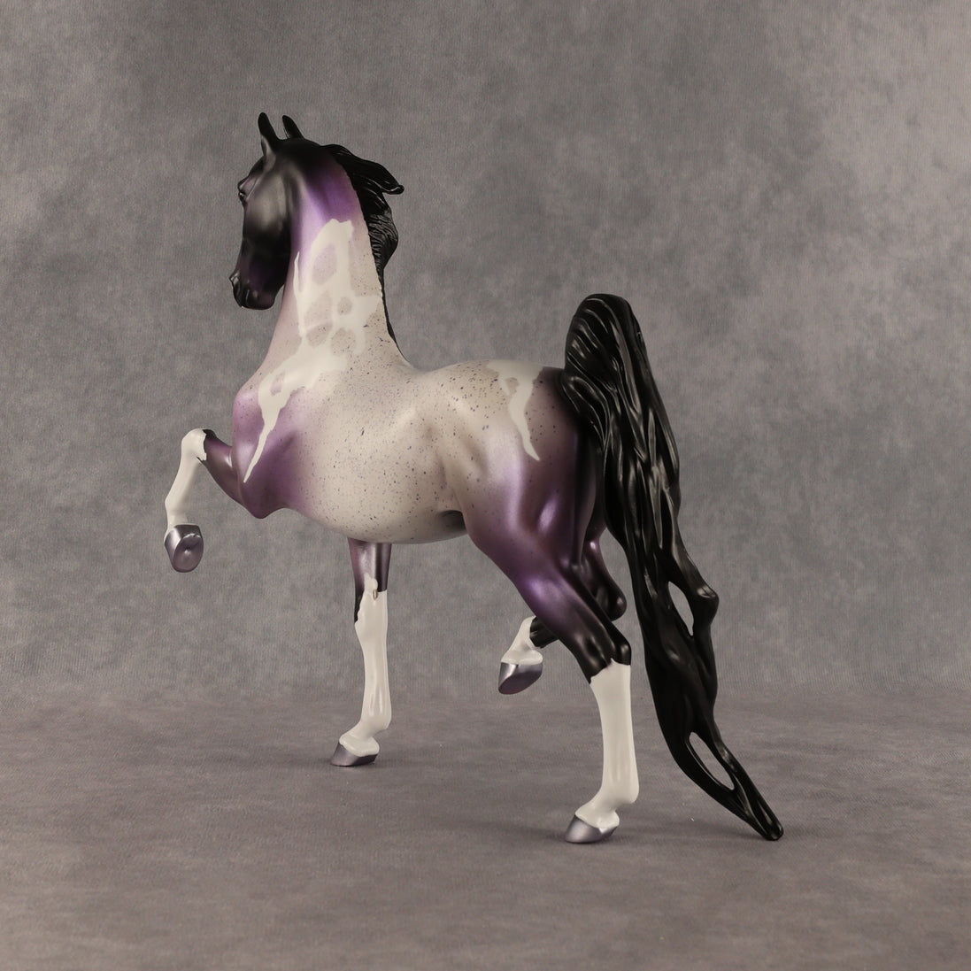 Pearlescent Blitz OOAK Saddlebred by Alex Fortman SHCF26