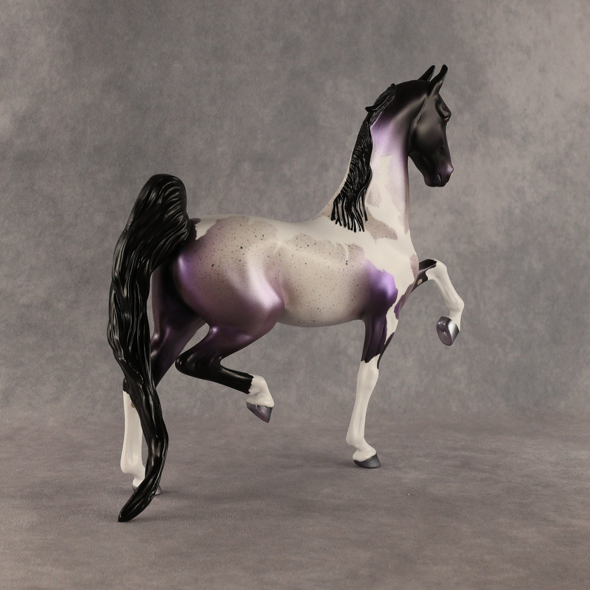 Pearlescent Blitz OOAK Saddlebred by Alex Fortman SHCF26