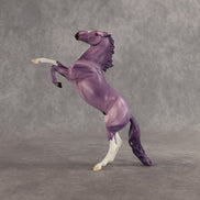 Periwinkle Run  OOAK Pebble Mustang by Dawn Quick SHCF26