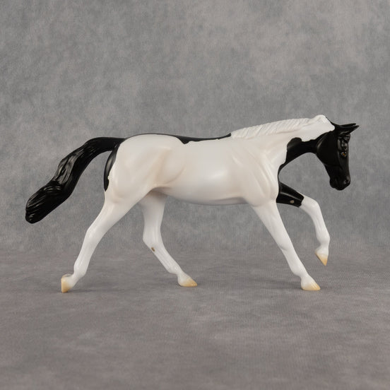 Petoskey OOAK Pebble Stock Horse by Madi Wiseman LHS26