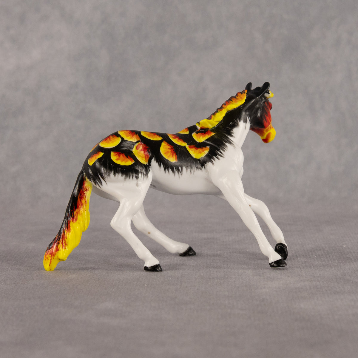 Phoenix Rising OOAK Chip Cutting Horse by Dawn Quick LHS26