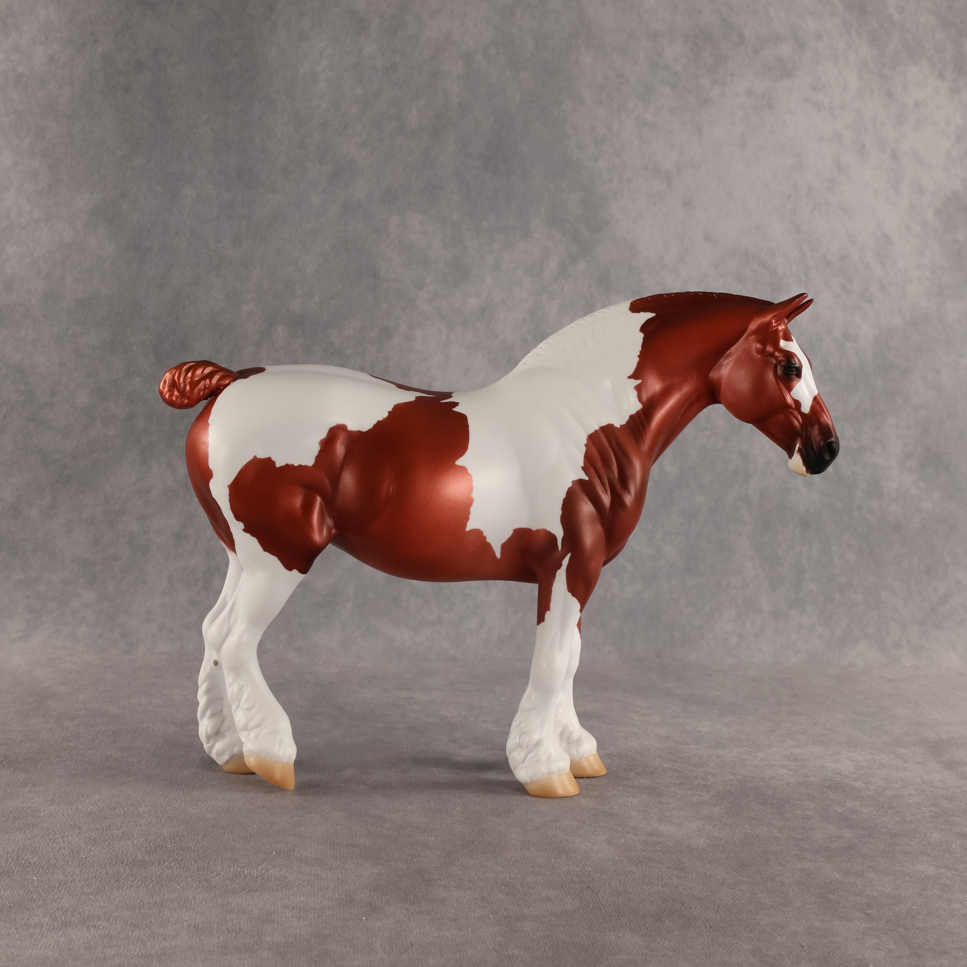 Piping Ruby Red Hot OOAK Bunny by Alex Fortman SHCF26