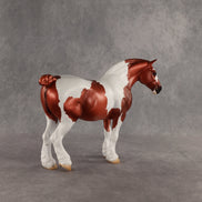 Piping Ruby Red Hot OOAK Bunny by Alex Fortman SHCF26