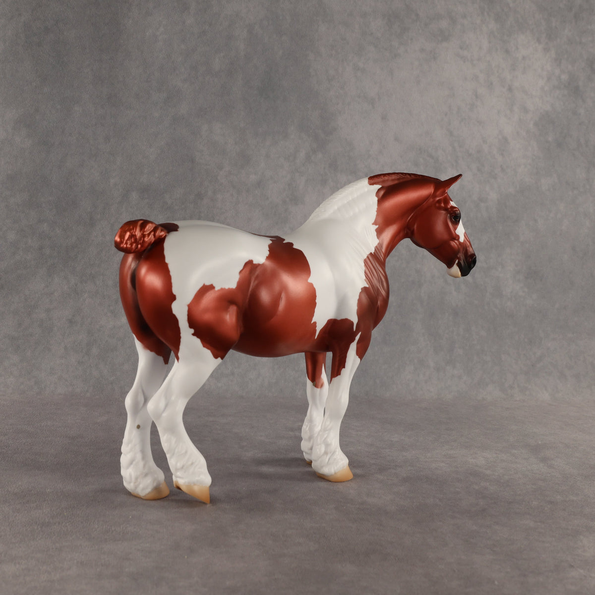 Piping Ruby Red Hot OOAK Bunny by Alex Fortman SHCF26