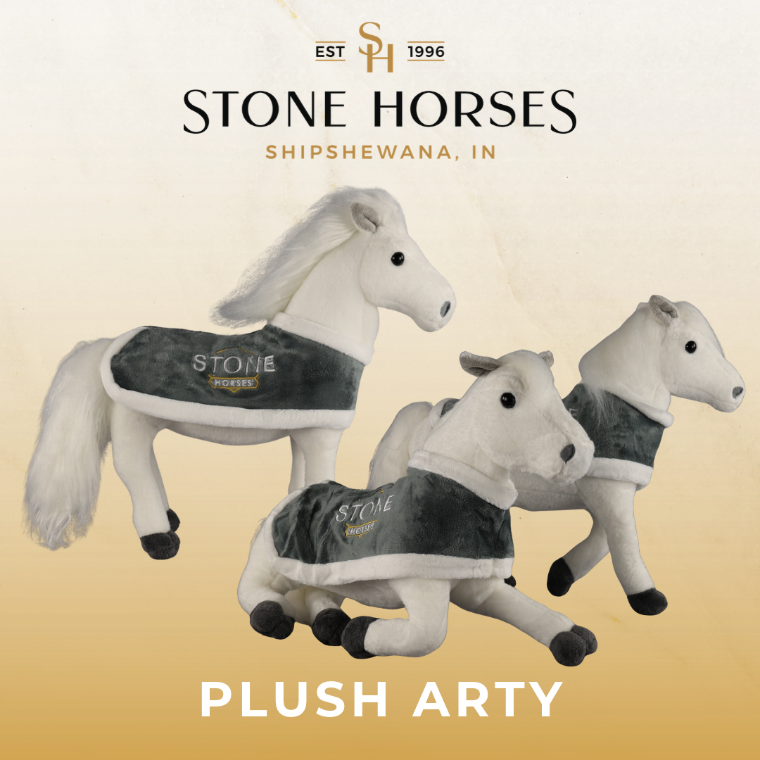 Stuffed Plush Arty Arabian with Removable Embroidered Blanket LE-125 2026