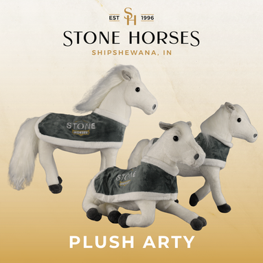 Stuffed Plush Arty Arabian with Removable Embroidered Blanket LE-125 2026