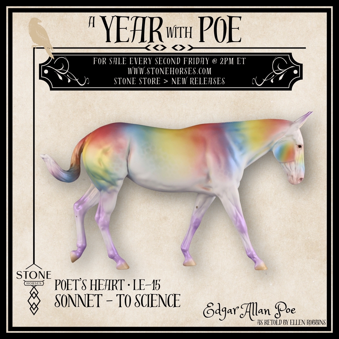 Poet's Heart LE-15 FCM Large Mule by Ellen Robbins YP26