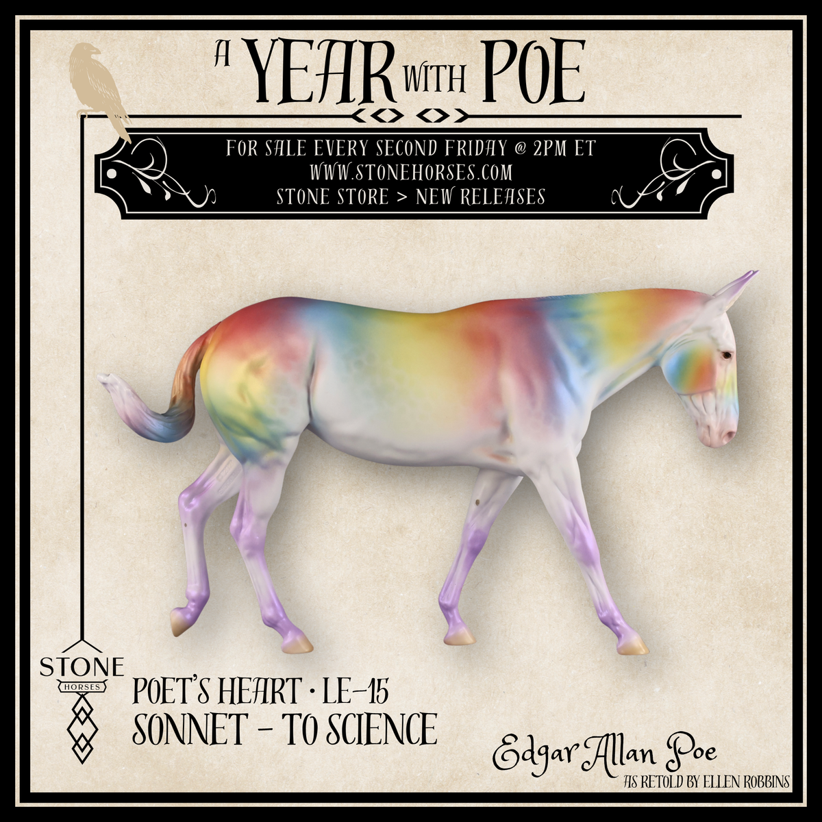 Poet's Heart LE-15 FCM Large Mule by Ellen Robbins YP26