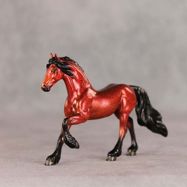 Pomme OOAK Chip Friesian by Ellen Robbins VV26