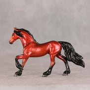 Pomme OOAK Chip Friesian by Ellen Robbins VV26