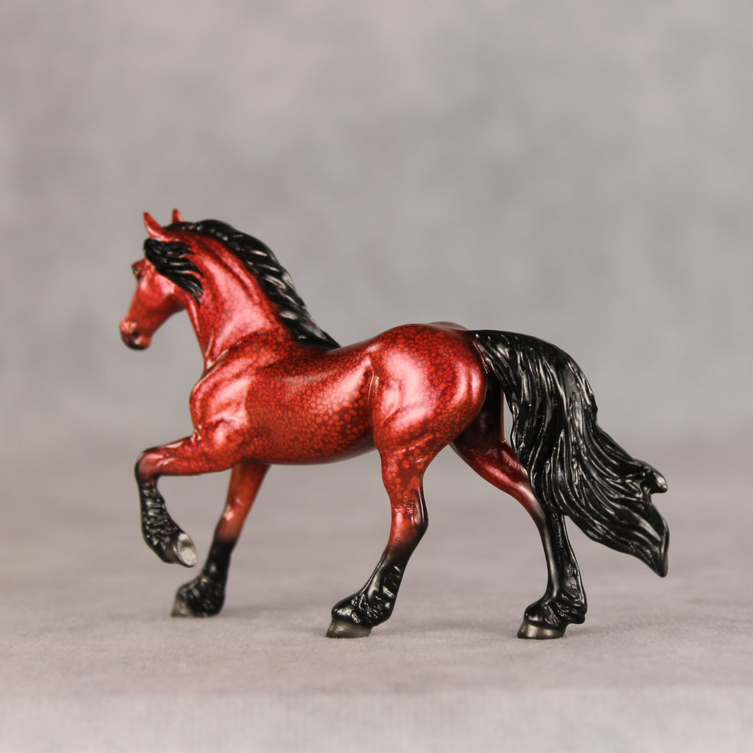 Pomme OOAK Chip Friesian by Ellen Robbins VV26