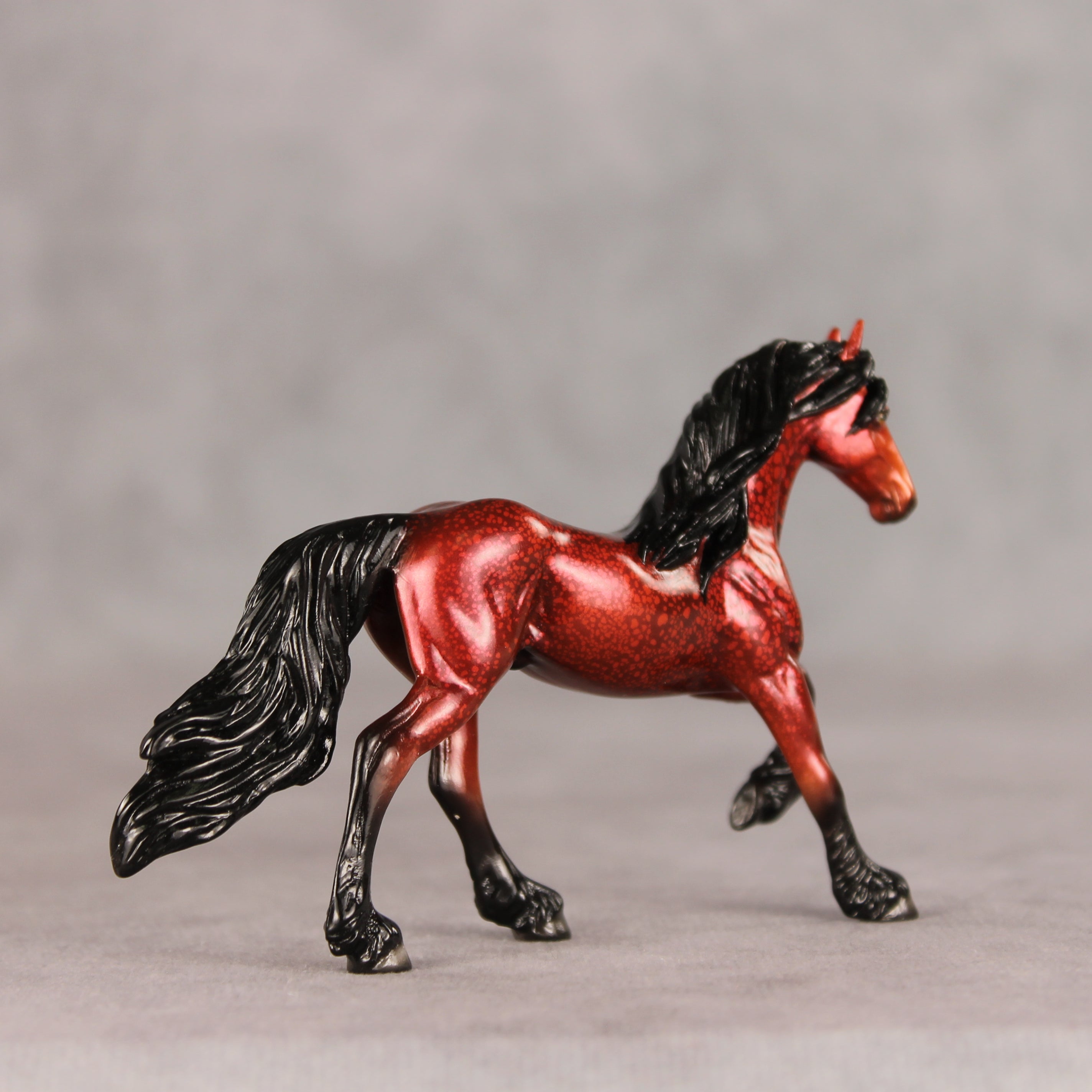 Pomme OOAK Chip Friesian by Ellen Robbins VV26