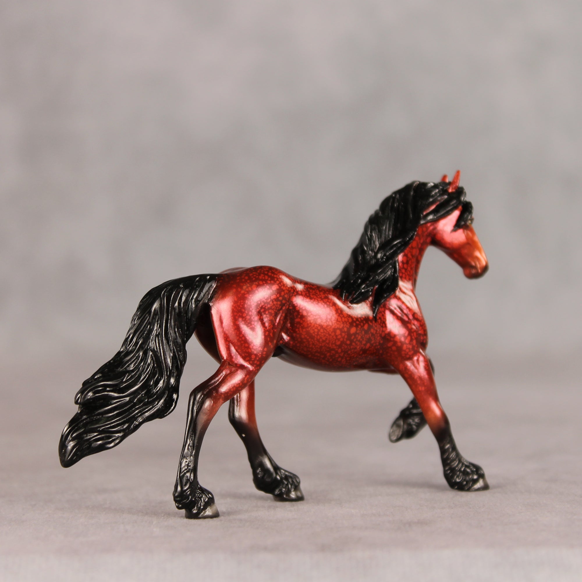 Pomme OOAK Chip Friesian by Ellen Robbins VV26