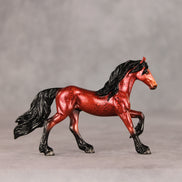 Pomme OOAK Chip Friesian by Ellen Robbins VV26