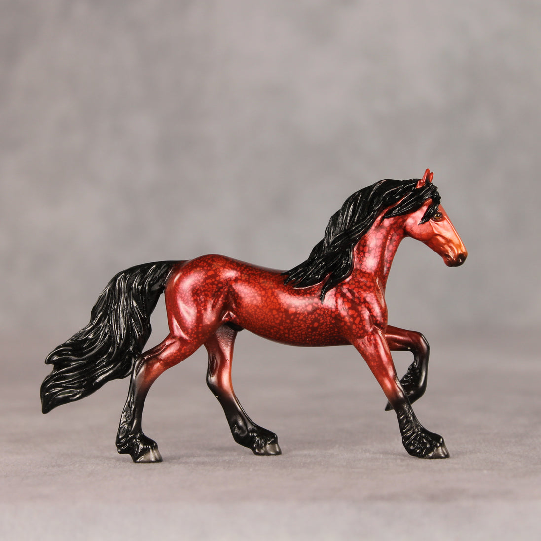 Pomme OOAK Chip Friesian by Ellen Robbins VV26
