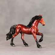 Pomme OOAK Chip Friesian by Ellen Robbins VV26