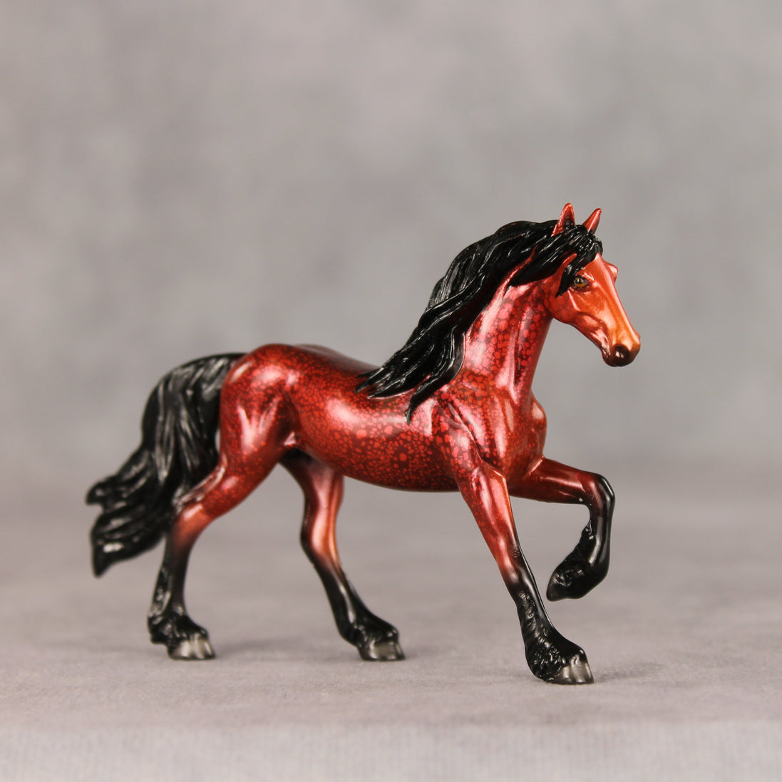 Pomme OOAK Chip Friesian by Ellen Robbins VV26