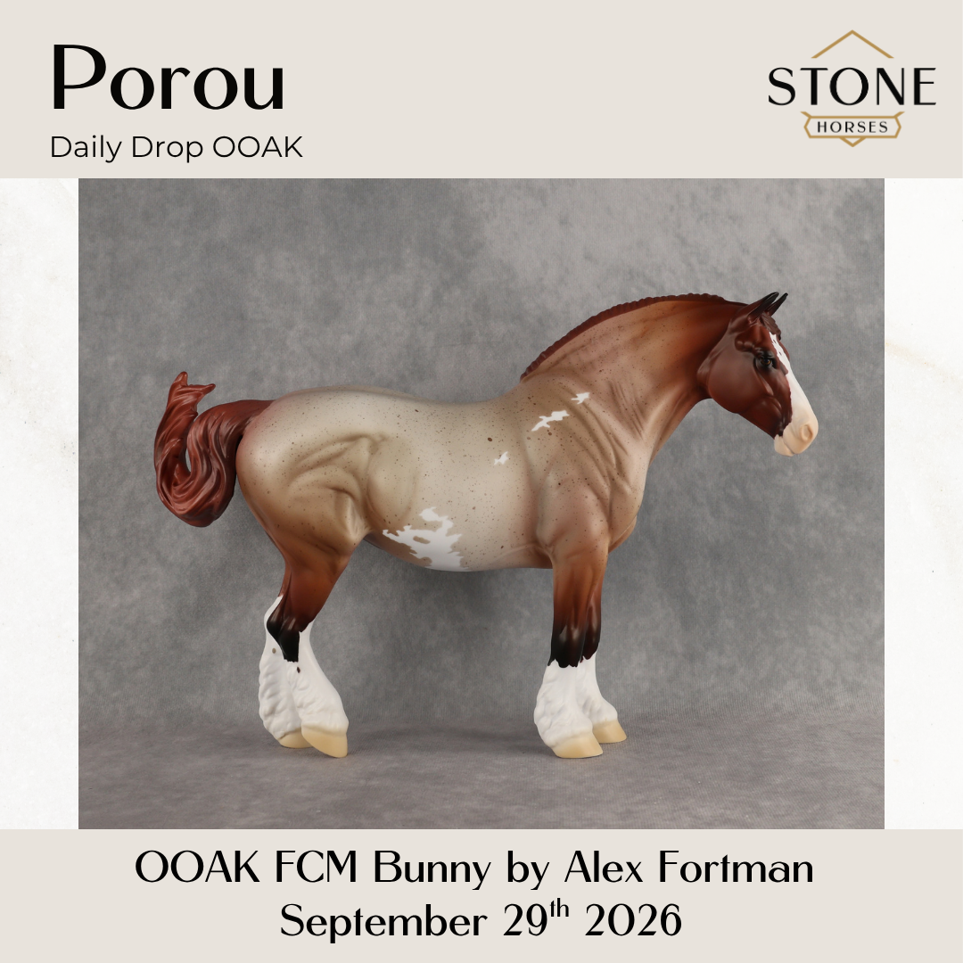 Porou OOAK FCM Bunny by Alex Fortman DDOOAKs26