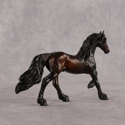 Power Through OOAK Chip Friesian by Anna Rieck LHS26