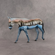 Pretty Retreat OOAK Mule by Dawn Quick DDOOAKs26