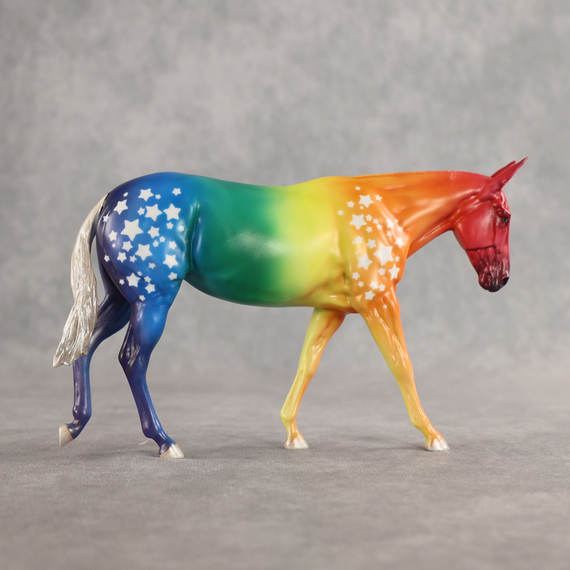 Pride N Seek OOAK Pebble Mule by Leah Koerper SS0426