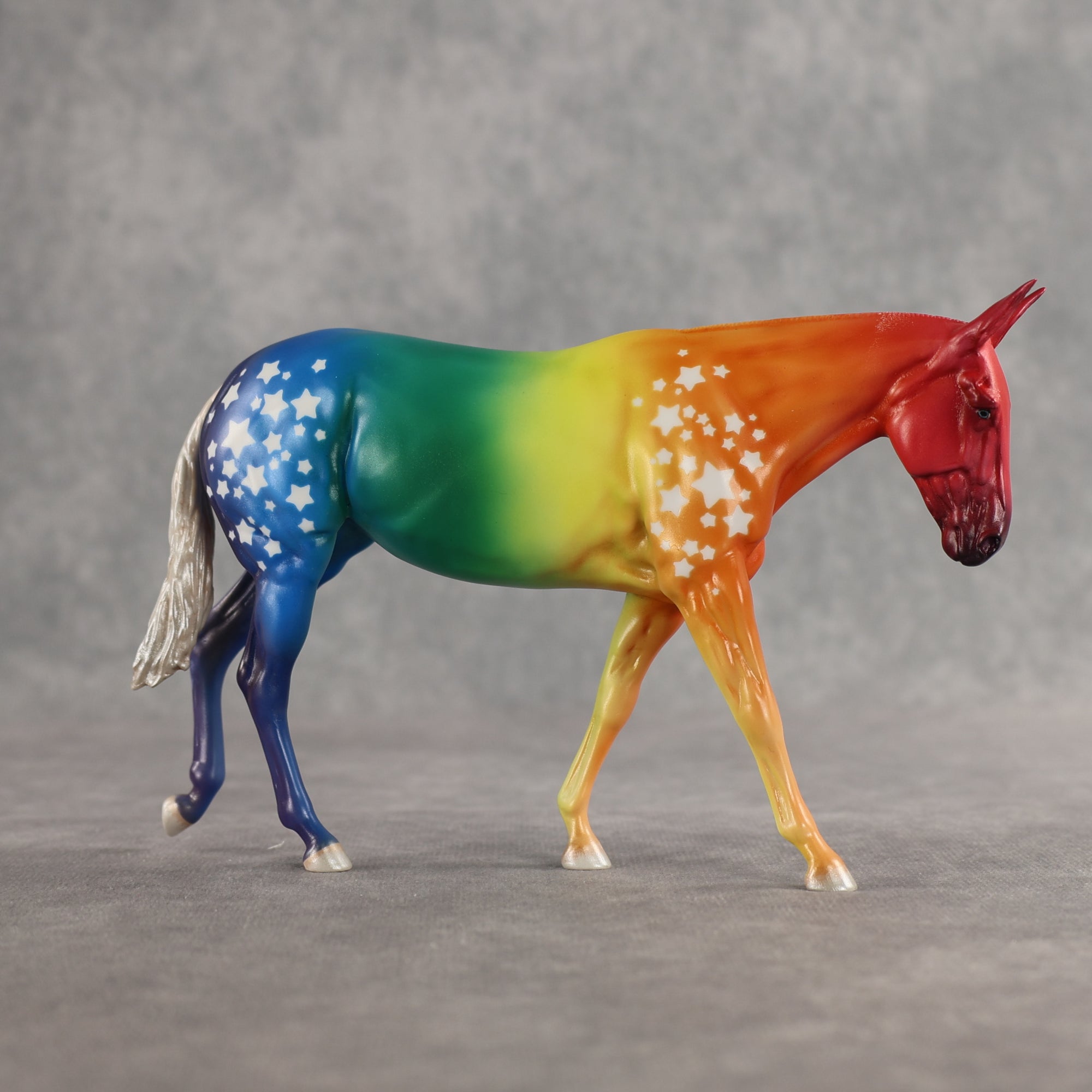 Pride N Seek OOAK Pebble Mule by Leah Koerper SS0426