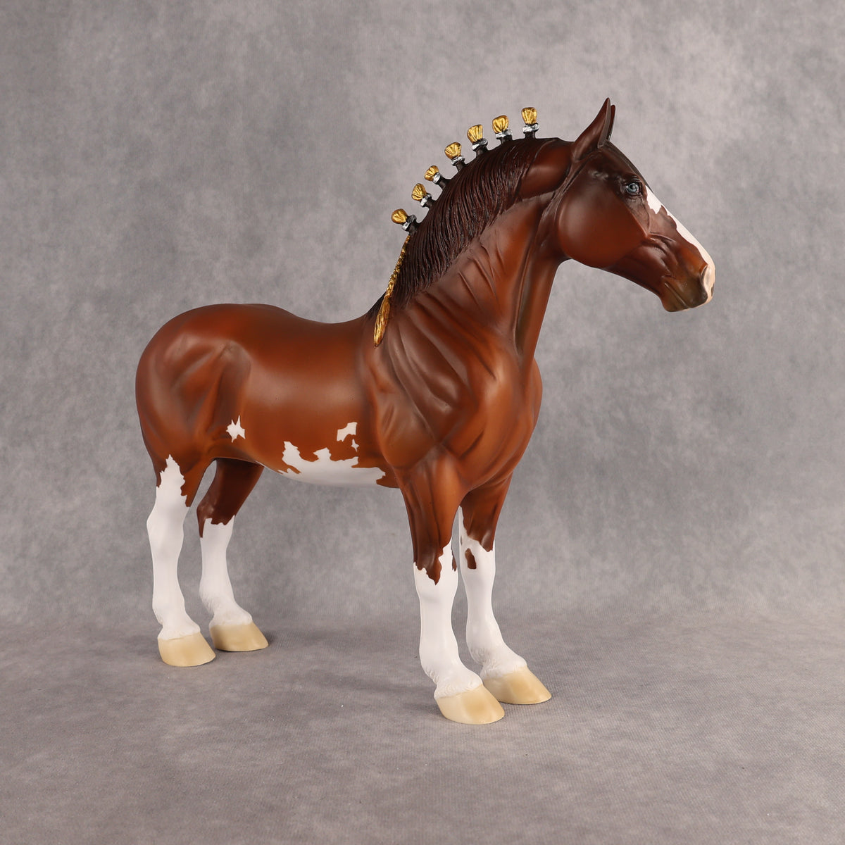 Protect the Bank OOAK FCM Standing Drafter by Alex Fortman DDOOAKs26