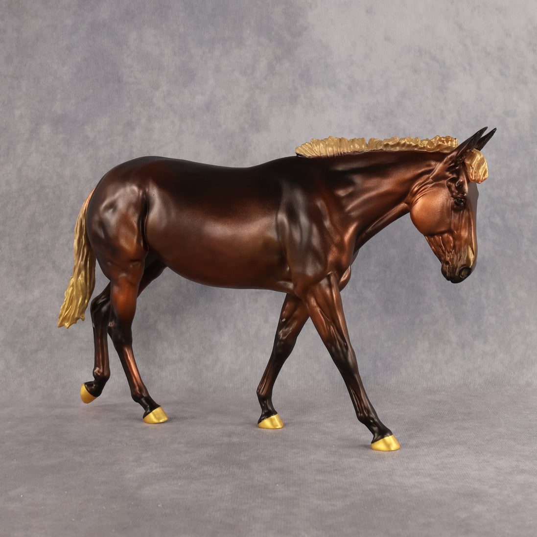 Pumpkin Season OOAK Large Mule by Aimi Hettinger DDOOAKs26