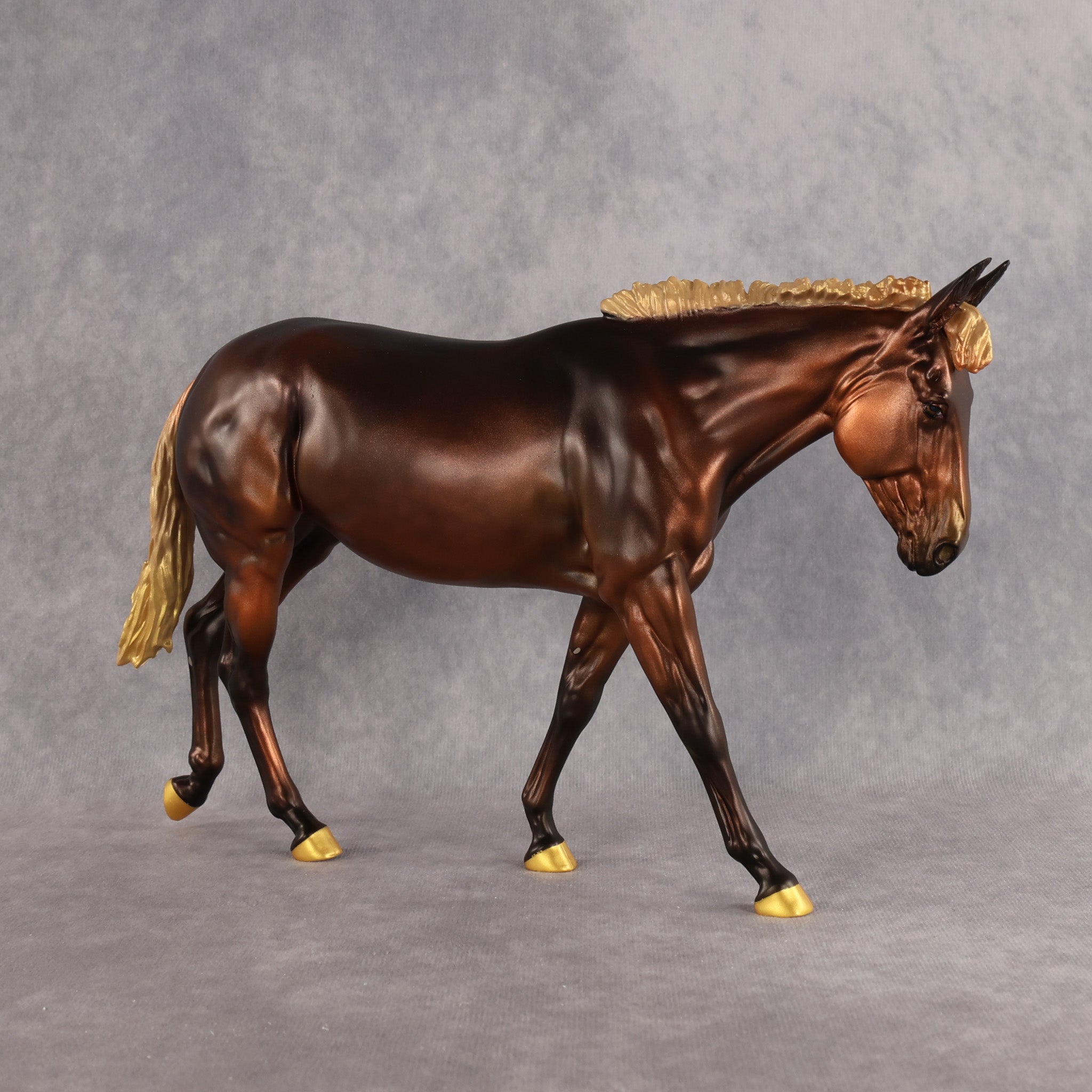 Pumpkin Season OOAK Large Mule by Aimi Hettinger DDOOAKs26