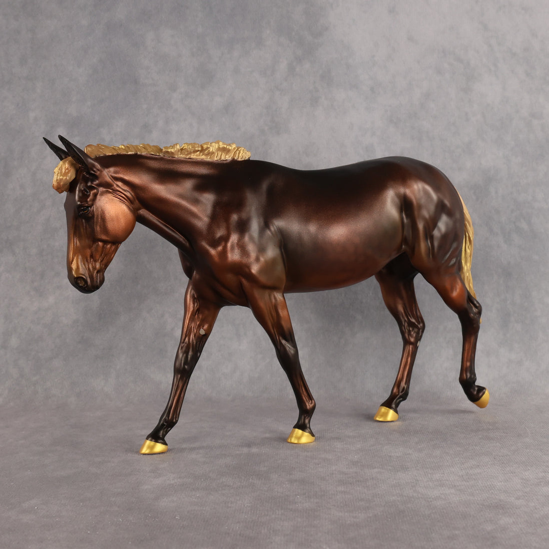 Pumpkin Season OOAK Large Mule by Aimi Hettinger DDOOAKs26