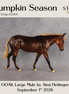 Pumpkin Season OOAK Large Mule by Aimi Hettinger DDOOAKs26