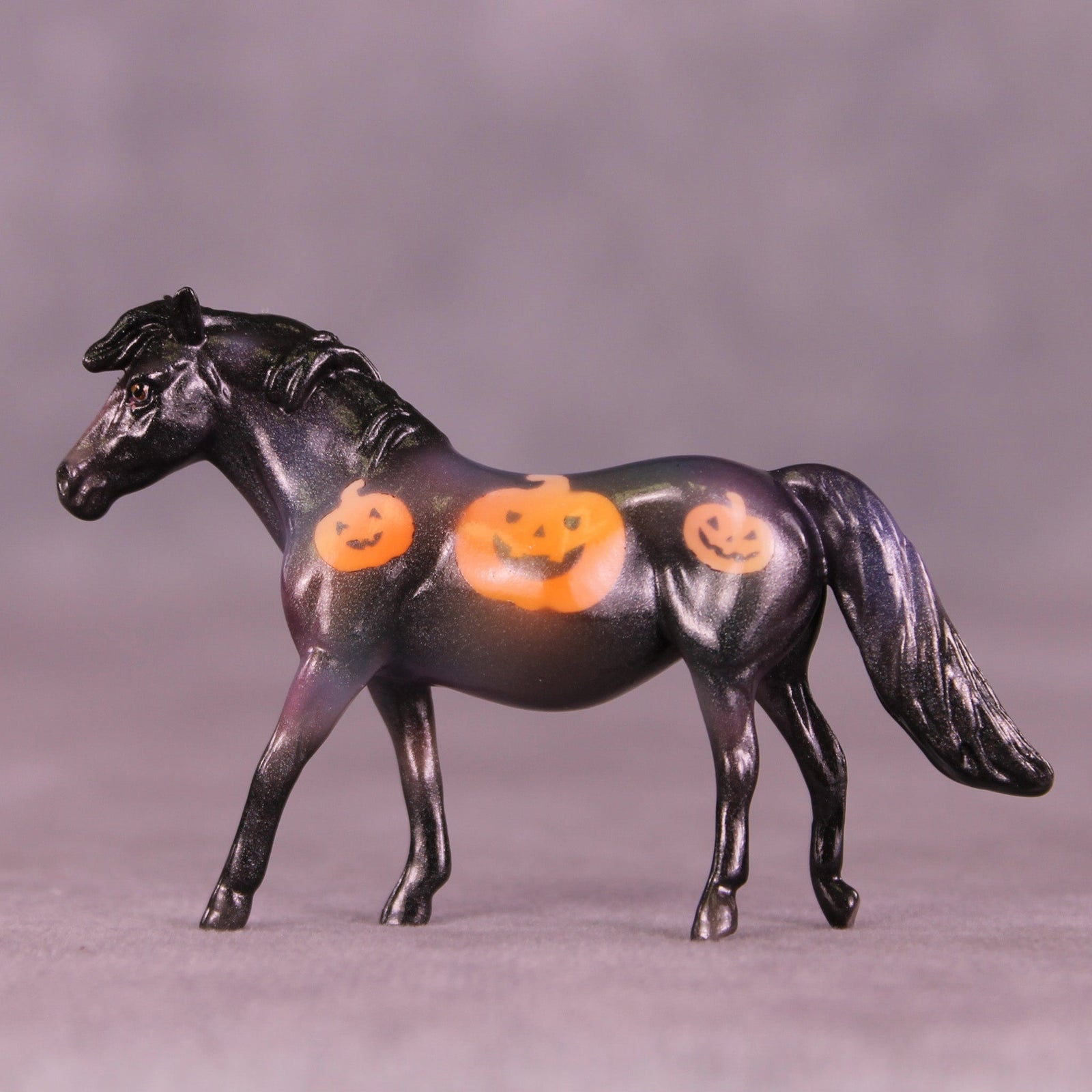 Pumpkin Moon OOAK Chip Pony by Kike (Enrique) Duarte MM25 Group D