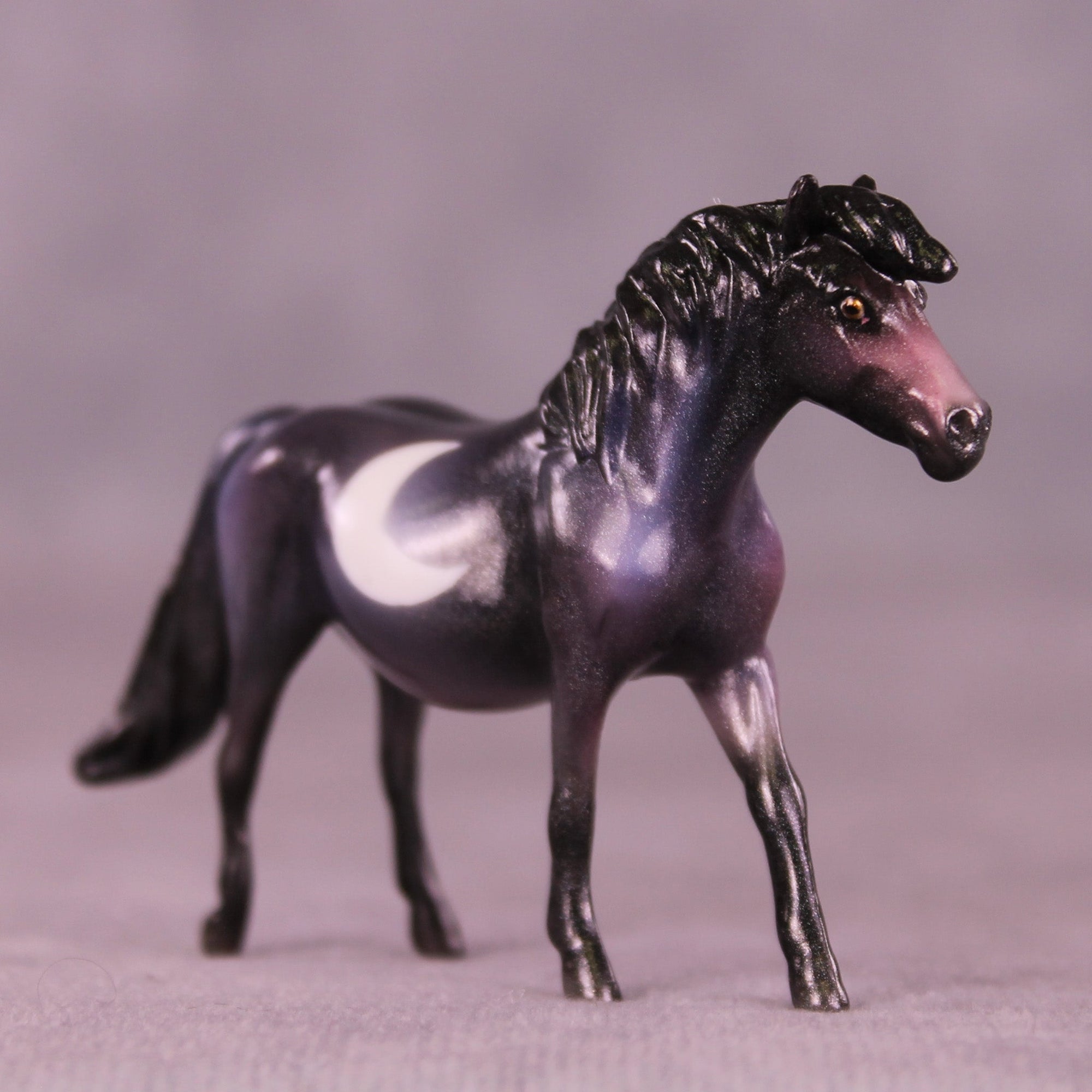 Pumpkin Moon OOAK Chip Pony by Kike (Enrique) Duarte MM25 Group D