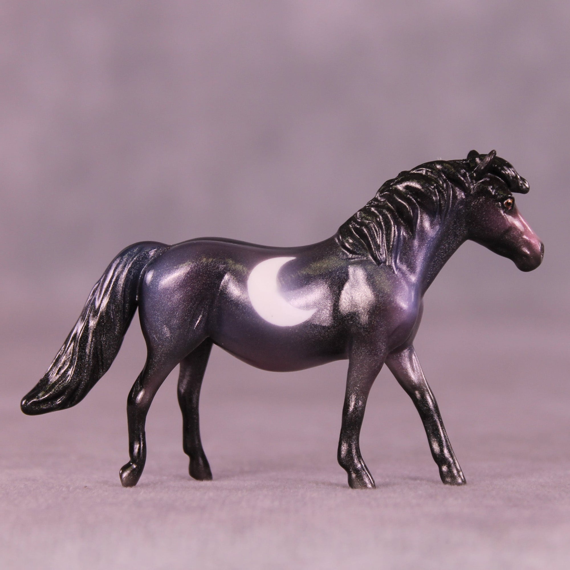 Pumpkin Moon OOAK Chip Pony by Kike (Enrique) Duarte MM25 Group D